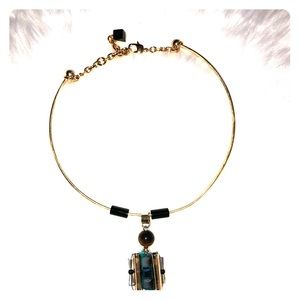 Nocturne Gold pendandt Choker